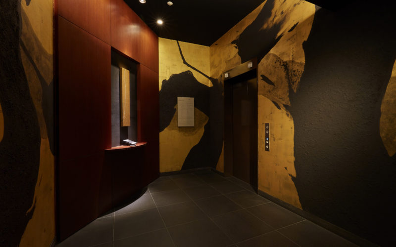 “Artist in Hotel” Project Elevator Hall Completed